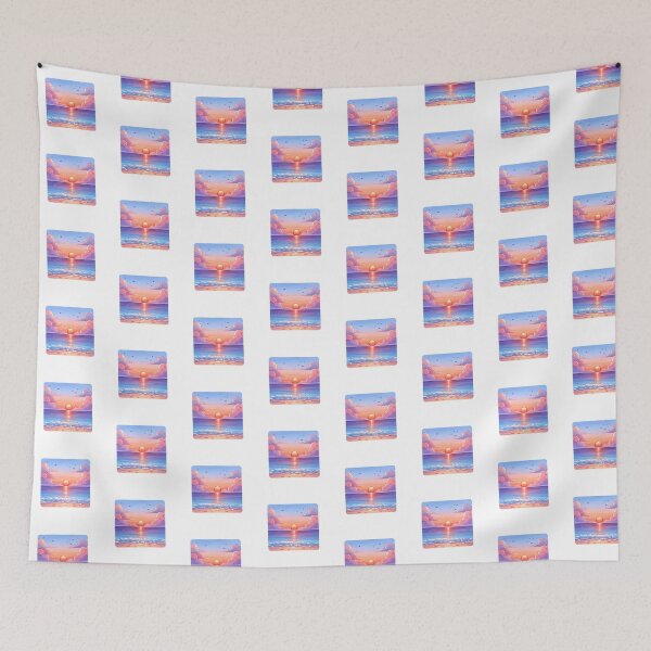 Item preview, Sunset Glow on Ocean Horizon designed and sold by UmbrellaStudio1.