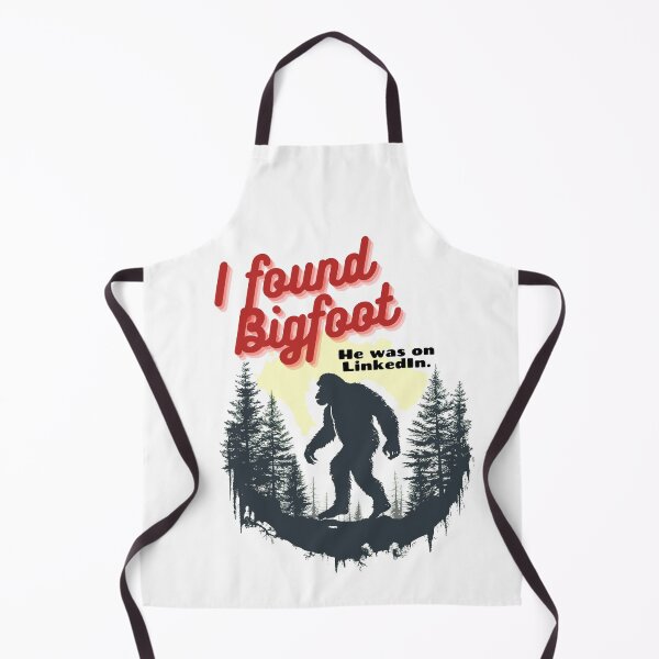 Item preview, I found bigfoot! He was on LinkedIn. designed and sold by sourcecon.