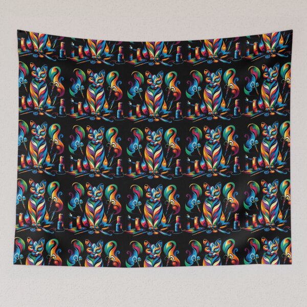 Item preview, Sewing cat Gifts for sewers designed and sold by IdeaPerla.