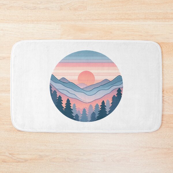 Item preview, Sunrise Serenity in Mountain Valley designed and sold by UmbrellaStudio1.