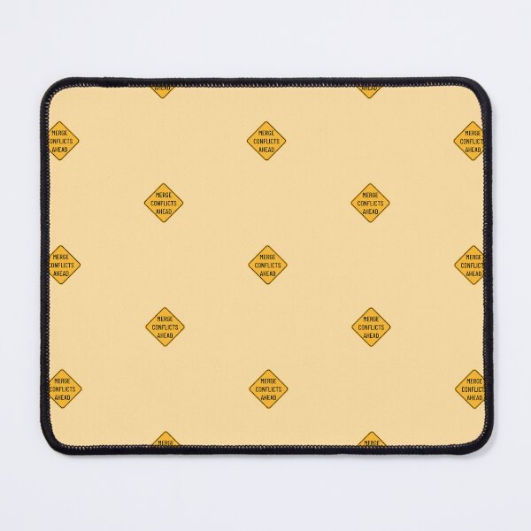 Item preview, Merge Conflicts Ahead - Developer - Git Road Sign designed and sold by VandoorLabs.