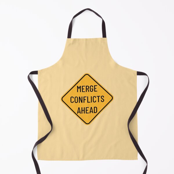 Item preview, Merge Conflicts Ahead - Developer - Git Road Sign designed and sold by VandoorLabs.