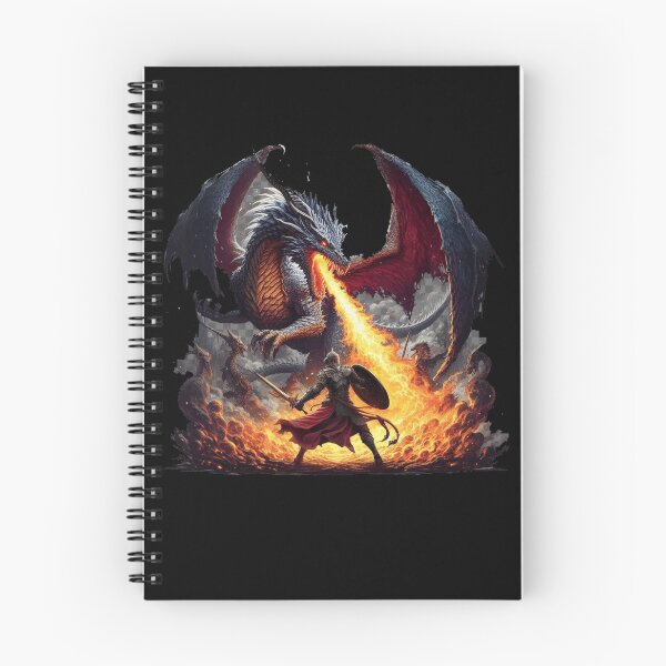 Item preview, Knight fighting a Dragon designed and sold by JoeDusosky.