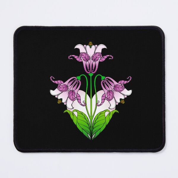 Item preview, Art Nouveau Purple Love Heart Iris  designed and sold by stickypixie.