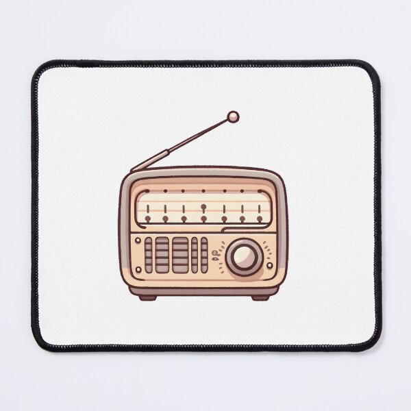Item preview, Retro Transistor Radio with Antenna designed and sold by UmbrellaStudio1.