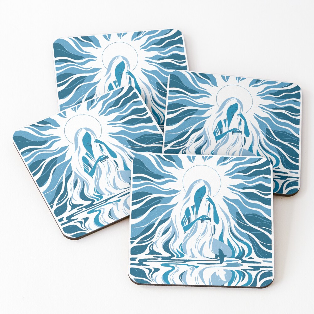 Item preview, Coasters (Set of 4) designed and sold by RinRiver.