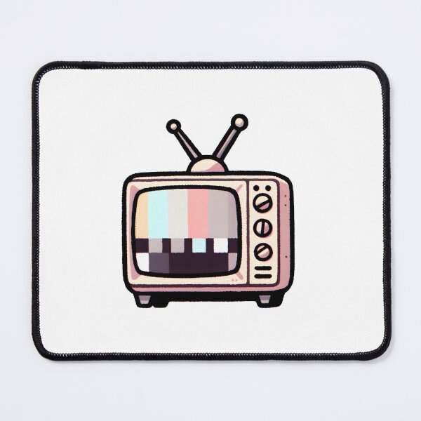 Item preview, Vintage Television Set with Test Pattern designed and sold by UmbrellaStudio1.