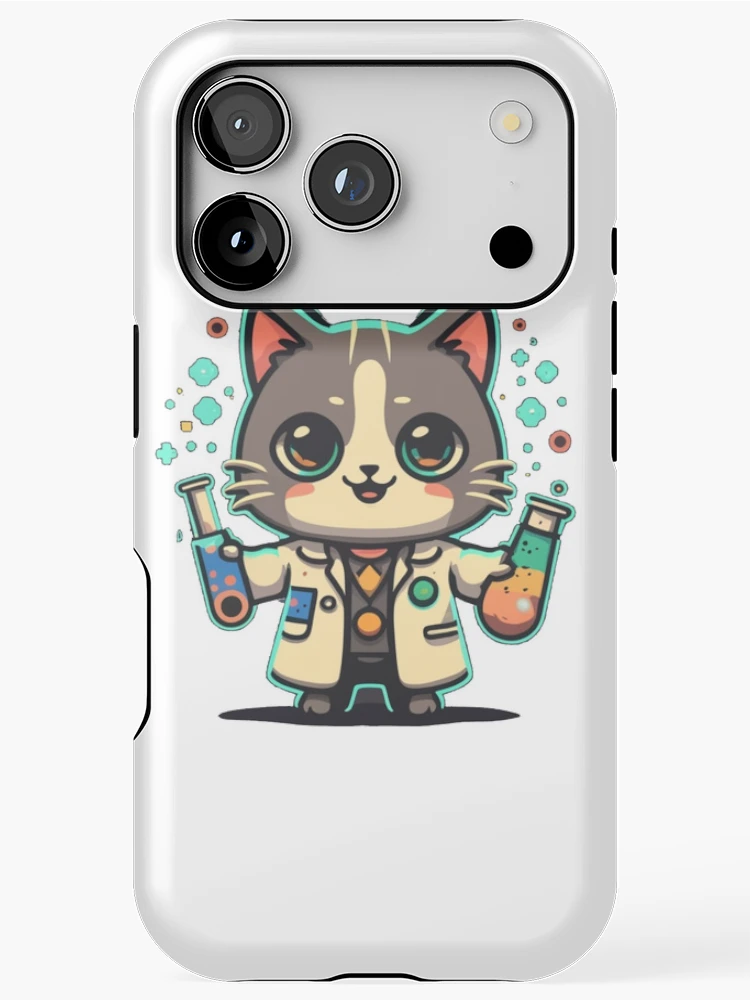 Thumbnail 1 of 4, iPhone Case, Lab cat designed and sold by StickerStyleHub.