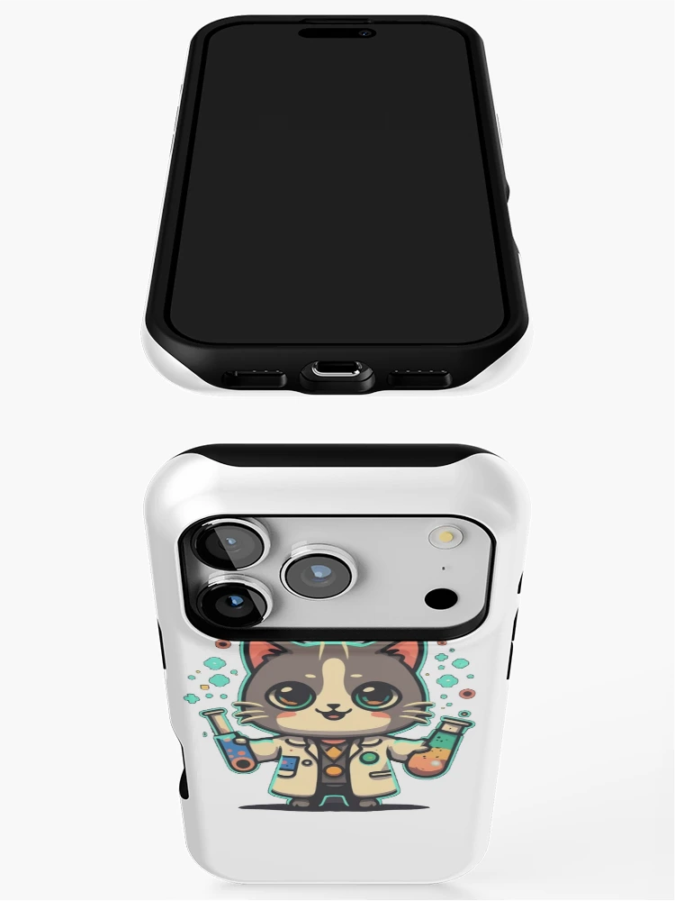 Thumbnail 3 of 4, iPhone Case, Lab cat designed and sold by StickerStyleHub.