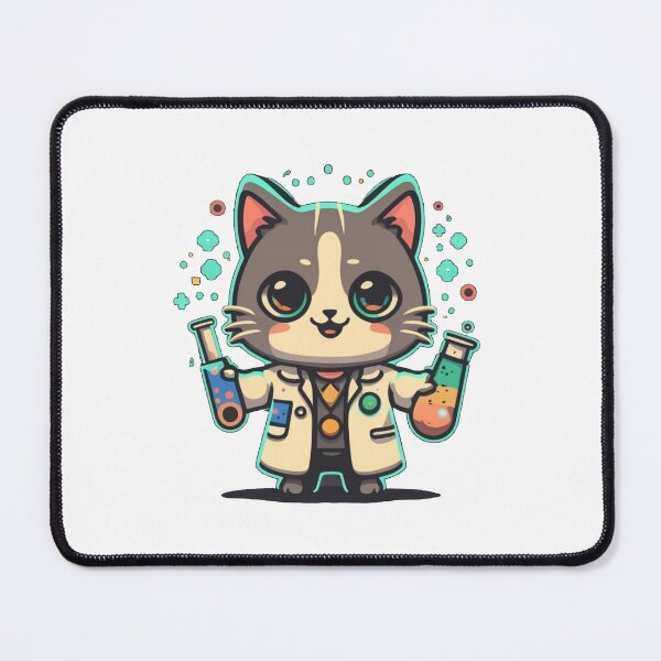 Item preview, Lab cat designed and sold by StickerStyleHub.
