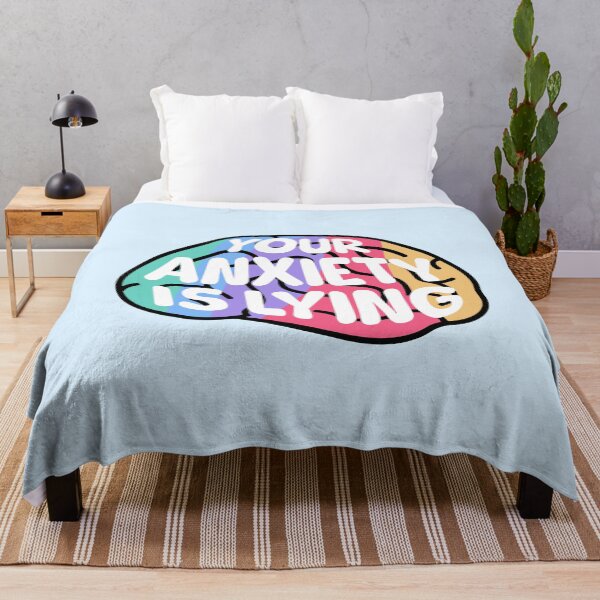 Item preview, Your Anxiety Is Lying! Funny Brain designed and sold by PMCreative.