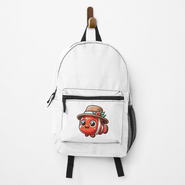 Item preview, Stylish Clownfish with Hat designed and sold by ArtfulWeave.
