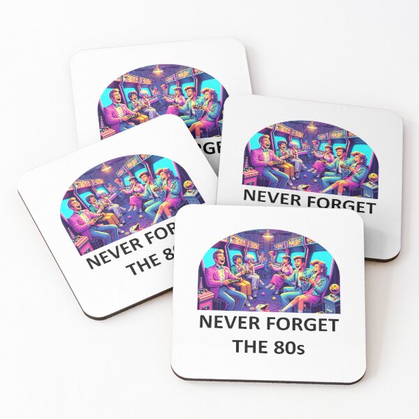 Item preview, Never forget the 80s  designed and sold by RobertMartinArt.
