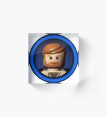 Lego Obi Wan Kenobi icon Acrylic Block