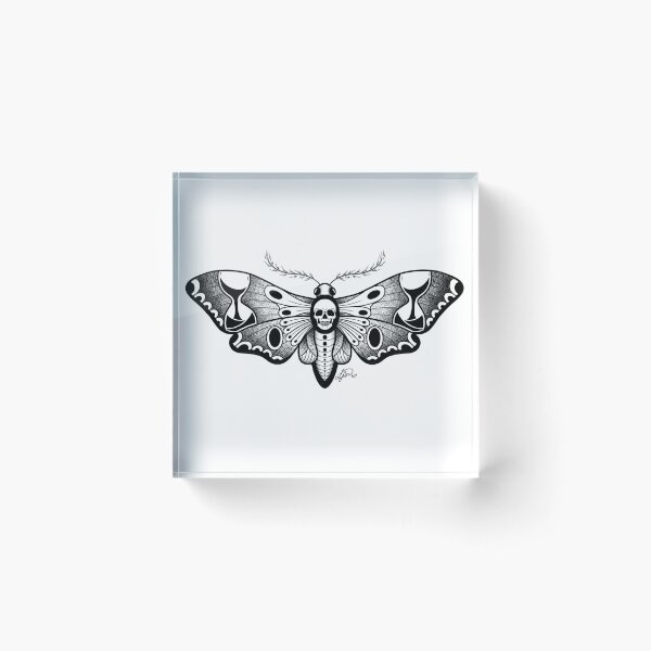 Item preview, Deathhead moth designed and sold by Laura-Jones.