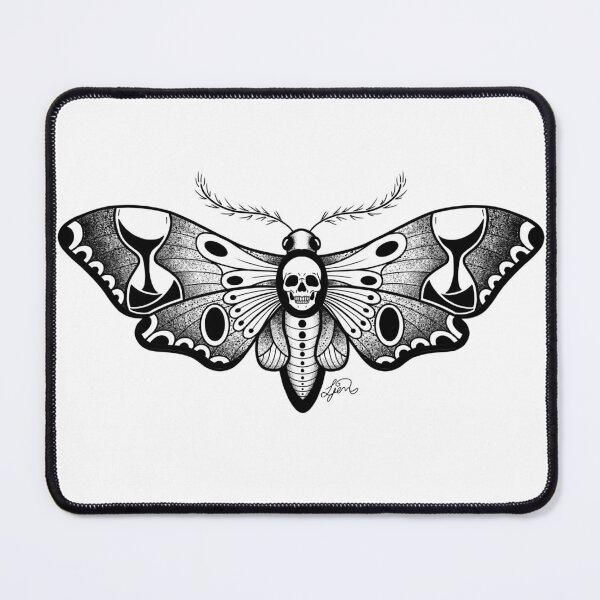 Item preview, Deathhead moth designed and sold by Laura-Jones.