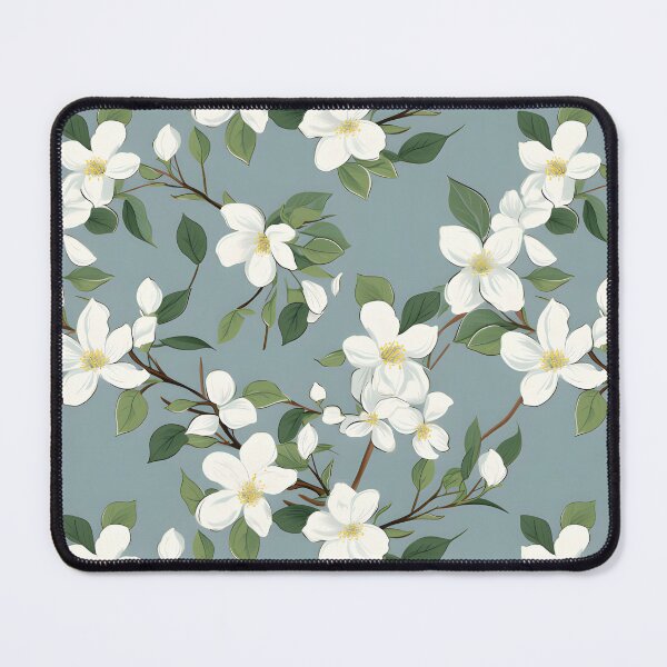 Item preview, Jasmine seamless pattern designed and sold by varinchai.