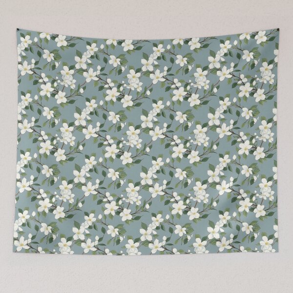 Item preview, Jasmine seamless pattern designed and sold by varinchai.