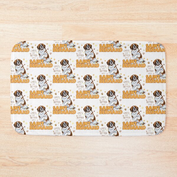 Item preview, Life's Just Better with a Saint Bernard! Especially for Saint Bernard Dog Lovers! designed and sold by rs-designs.