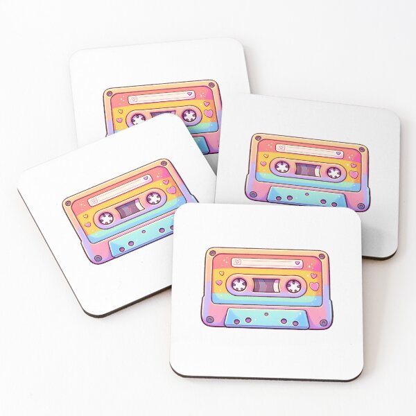 Item preview, Pastel Rainbow Cassette Tape  designed and sold by UmbrellaStudio1.