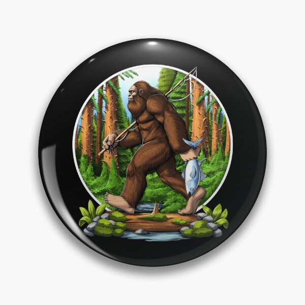Item preview, Bigfoot Fishing designed and sold by underheaven.