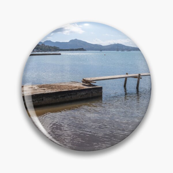 Item preview, Puerto Pollensa Mallorca Pine Walk Jetty designed and sold by GG WALL ART.