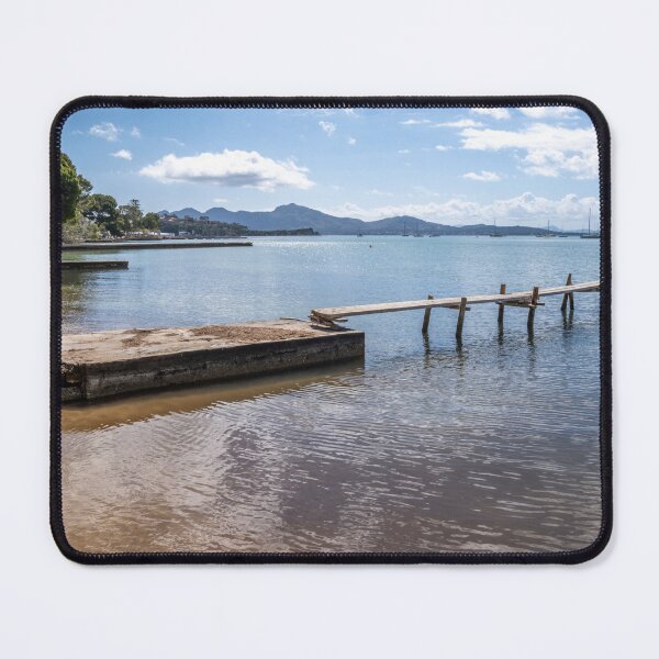 Item preview, Puerto Pollensa Mallorca Pine Walk Jetty designed and sold by GG WALL ART.