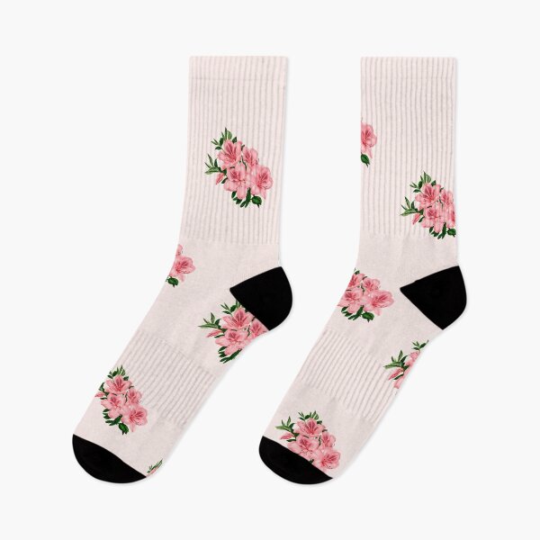 Aperçu de l'œuvre Motif floral rose, imprimé botanique élégant, illustration florale créée et vendue par abartisanstudio.