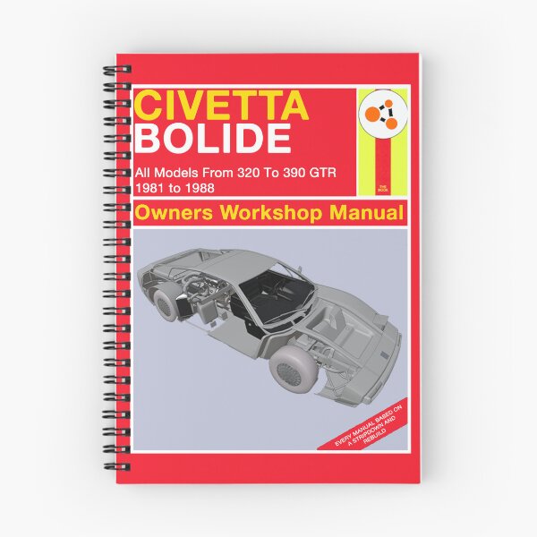 Item preview, Civetta Bolide Owners Workshop Manual designed and sold by KLloydPhotos.