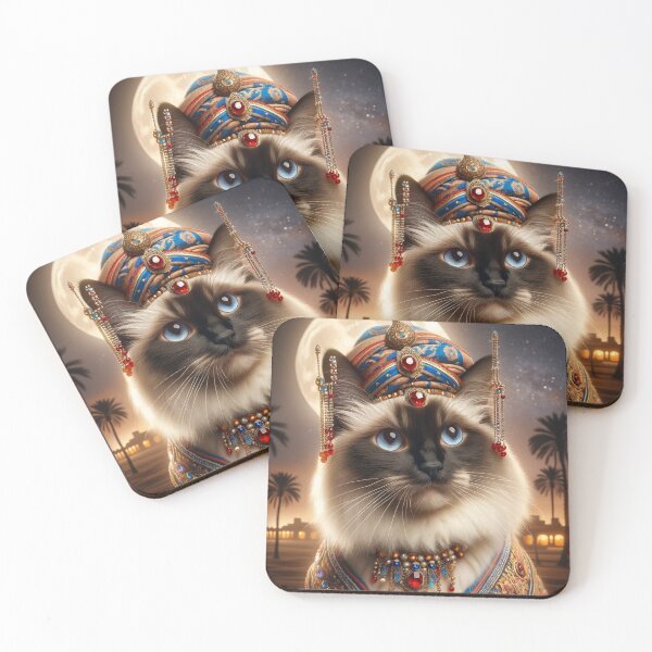 Item preview, Arrabic siamese cat from 1001 nights designed and sold by aikittycats.