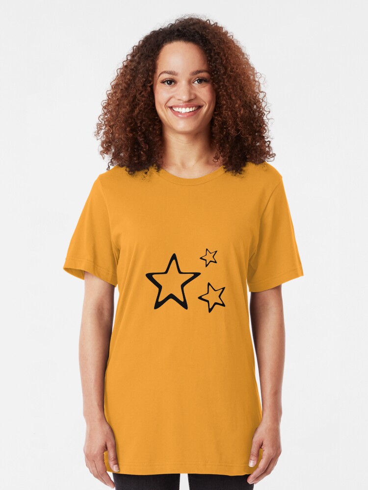 Alternate view of My Little Stars. Slim Fit T-Shirt