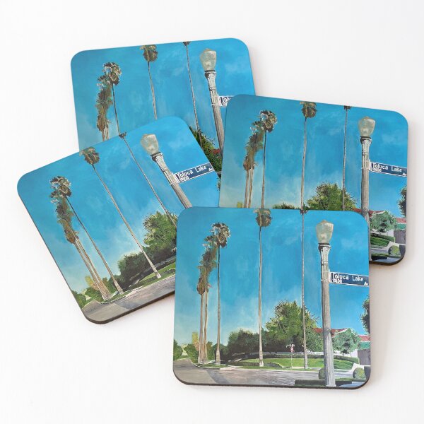Item preview, Toluca Lake Palm Trees designed and sold by mckenzieart.
