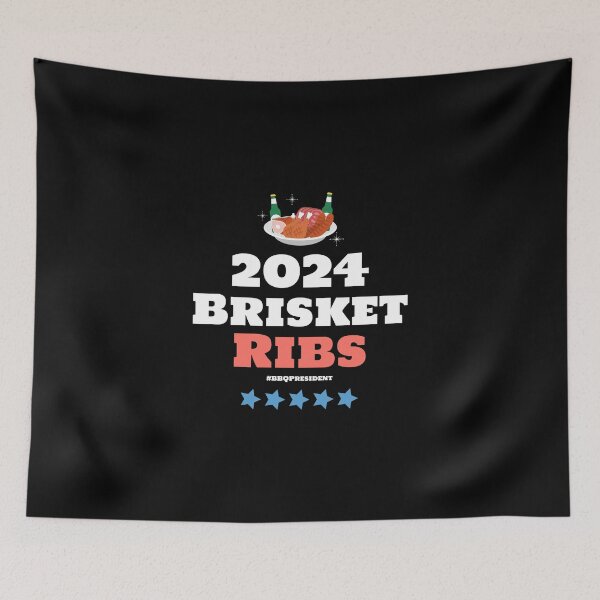 Item preview, 2024 Election of Flavors Brisket & Ribs #BBQPresident designed and sold by ElLocoMus.