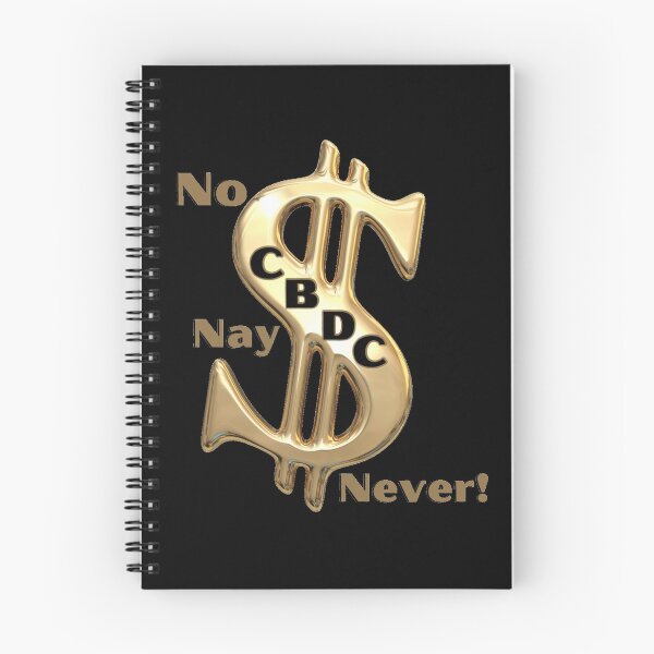 Item preview, No CBDC! designed and sold by Kid Wits Ink  "Wise enough to leave a lasting impression!".
