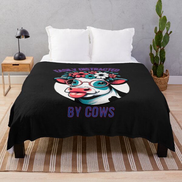 Item preview, Easily Distracted By Cows designed and sold by elynne9.