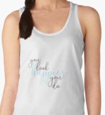 You Look Happier You Do Ed Sheeran Women's Tank Top