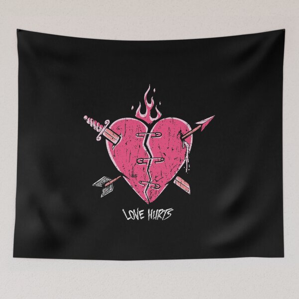 Item preview, Love Hurts - Anti Valentine's Day designed and sold by Abhishek Goldar.