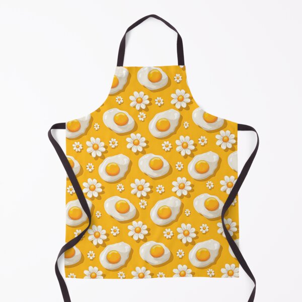 Item preview, Serenity on a Plate: Fried Eggs with Chamomile Bliss designed and sold by PixelCatalyst.