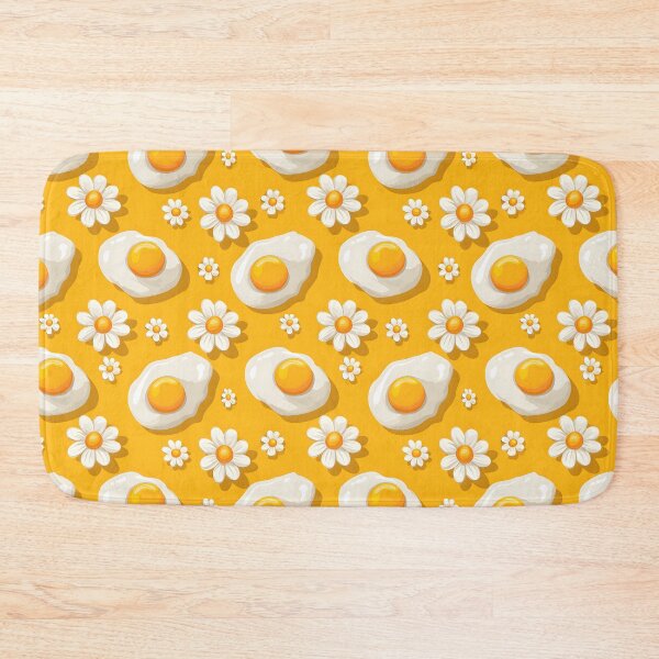 Item preview, Serenity on a Plate: Fried Eggs with Chamomile Bliss designed and sold by PixelCatalyst.