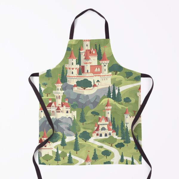 Item preview, Tiled Medieval Castle Pattern designed and sold by dcrc.
