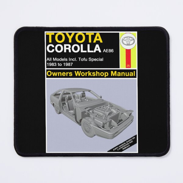 Item preview, Toyota Corolla AE86 Owners Workshop Manual designed and sold by KLloydPhotos.