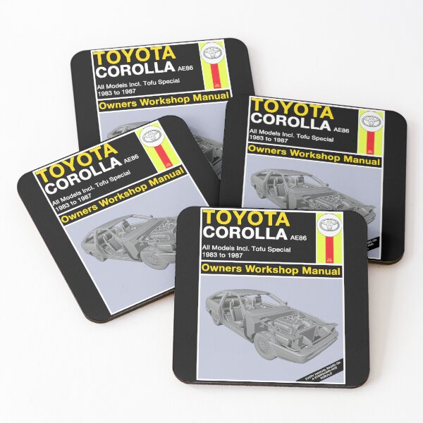 Item preview, Toyota Corolla AE86 Owners Workshop Manual designed and sold by KLloydPhotos.