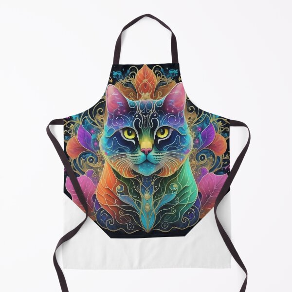 Aperçu de l'œuvre Cat Fluid Art créée et vendue par Zibis09.