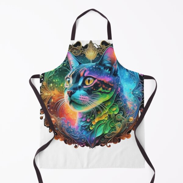 Aperçu de l'œuvre Cat Fluid Art créée et vendue par Zibis09.
