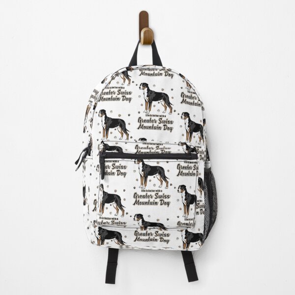 Vista previa del artículo con la obra «¡La vida es mejor con un gran boyero suizo! ¡Especialmente para los amantes de los perros del Gran Perro de Montaña Suizo!», diseñado y vendido por rs-designs.
