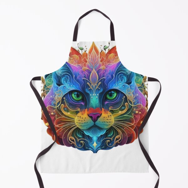 Aperçu de l'œuvre Cat Fluid Art créée et vendue par Zibis09.