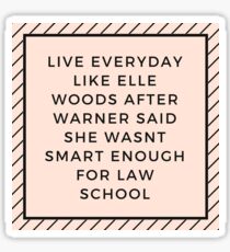 Legally Blonde Sticker