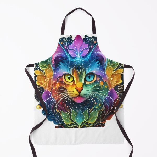 Aperçu de l'œuvre Cat Fluid Art créée et vendue par Zibis09.