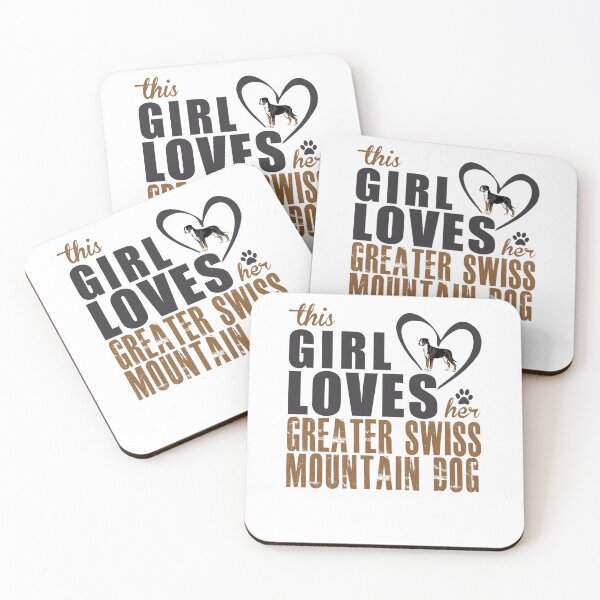 Item preview, This Girl Loves Her Greater Swiss Mountain Dog! Especially for Greater Swiss Mountain Dog Dog Lovers! designed and sold by rs-designs.
