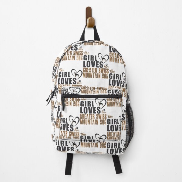 Vista previa del artículo con la obra «¡Esta chica ama a su gran boyero suizo! ¡Especialmente para los amantes de los perros del Gran Perro de Montaña Suizo!», diseñado y vendido por rs-designs.